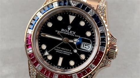 rolex gmt master diamond|rolex gmt master for sale.